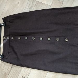 Banana Republic Wool button down skirt